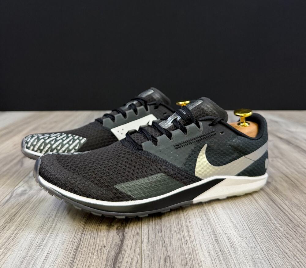 Nike Air Zoom Rival XC 6 Black Metallic Silver Cross Country DX7999-001 Mens 9